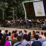 Big Band Jerimun Jazz no Parque das Dunas. Foto: Vitória Oliveira