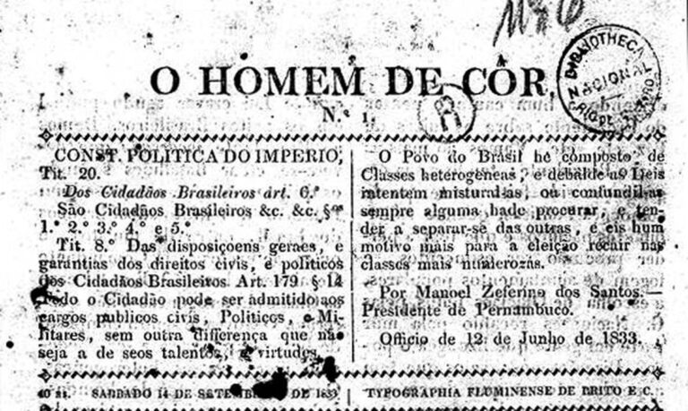 190 anos da imprensa negra: luta antirracista liga passado e presente. Biblioteca Nacional do Rio de Janeiro