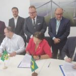 Governadora do RN, Fátima Bezerra, assina acordo para produção de hidrogênio verde. Foto: Reprodução