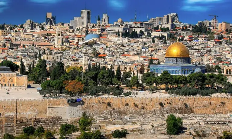 Vista geral de Jerusalém. Foto: Wikimedia Commons/Pixabay