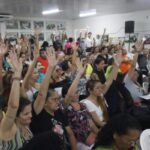 A paralisação de professores foi decidida em assembleia realizada na segunda-feira, 2. Foto: Divulgação - Sinte/RN
