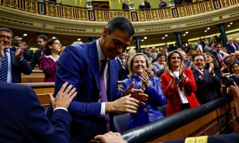 Pedro Sánchez garante outro mandato como primeiro-ministro da Espanha
 16/11/2023   REUTERS/Susana Vera