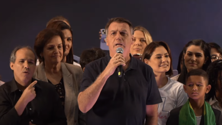 Ex-presidente Jair Bolsonaro participou de evento estadual do PL Mulher no RioCentro, na zona oeste da capital carioca / Foto: reprodução