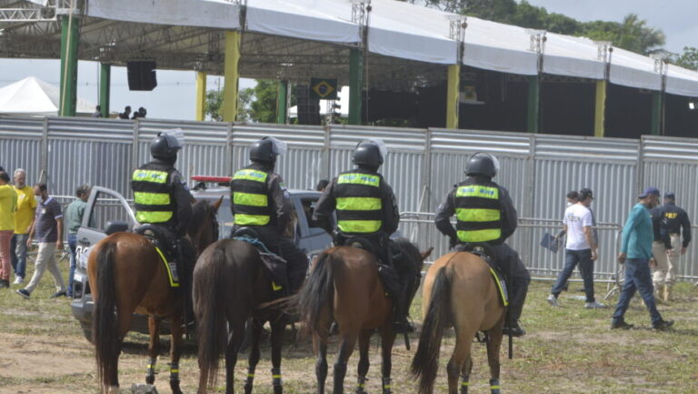 Polícia Montada terá sede construída. Foto: José Aldenir/Agora RN.