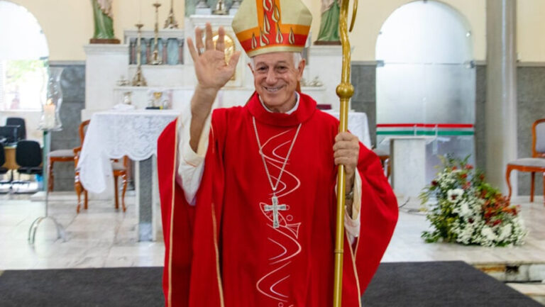 Bispo Dom Mariano Manzana, responsável pela Diocese de Mossoró. Foto: Reprodução.