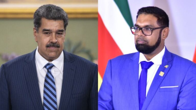Os presidentes da Venezuela e da Guiana se reunirão na quinta-feira 14 em São Vicente e Granadinas para discutir o conflito de Essequibo. Foto: Getty Images