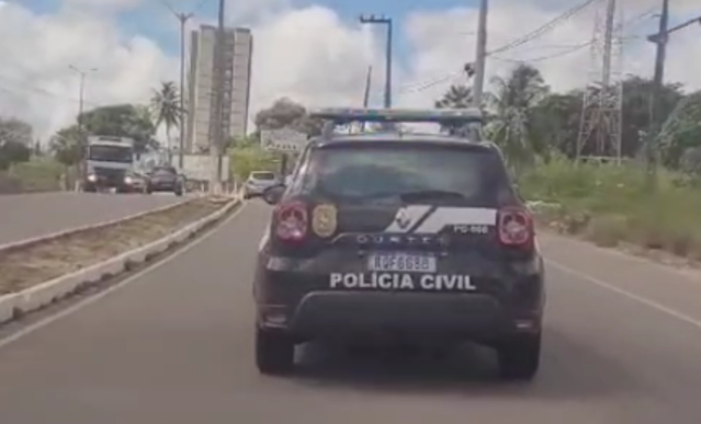 Polícia Civil prende condenado por roubo em Ponta Negra. Foto: Reprodução.
