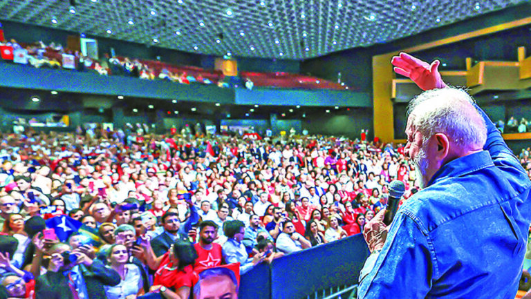Presidente Lula faz autocrítica durante evento do PT na última sexta-feira 8. Foto: Ricardo Stuckert