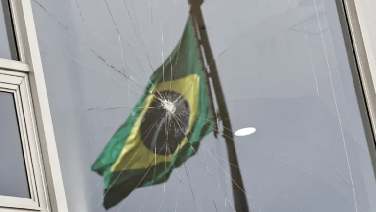 Ataque em 8 de janeiro em Brasília. Foto: REUTERS/Ueslei Marcelino