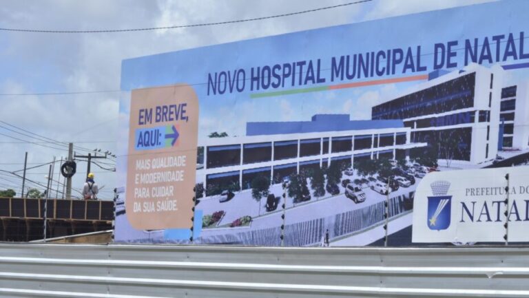 Novo hospital municipal em Natal/RN. Foto: José Aldenir/Agora RN