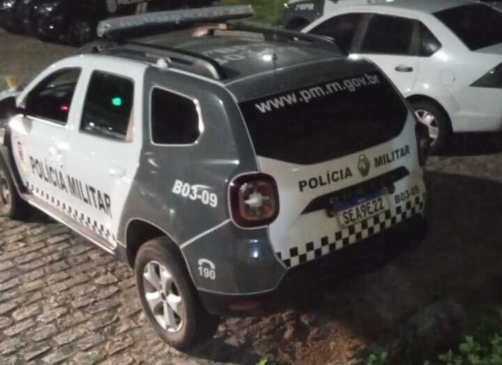 Viatura da Polícia Militar. Foto: José Aldenir/Agora RN.