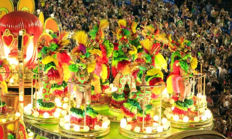 Rio de Janeiro. 13/02/2024. Carnaval 2024  Sambódromo da Marquês de Sapucaí, desfile da Mocidade independente de Padre Miguel.
 Foto: Marco Terranova | Riotur