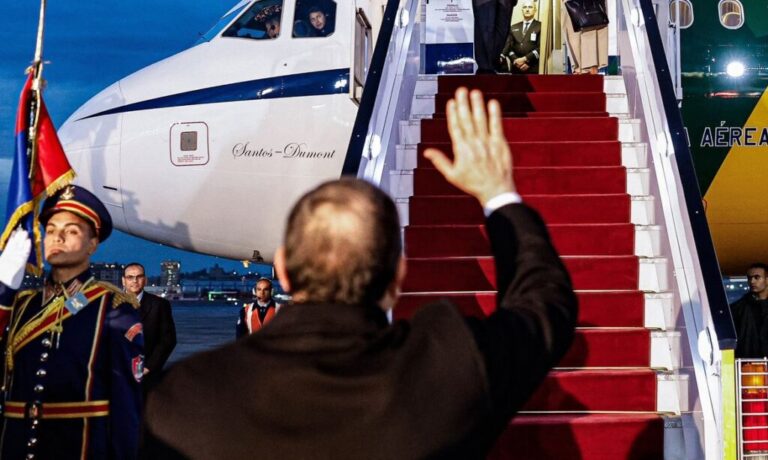 Cairo, Egito, 15.02.2024 - Presidente da República, Luiz Inácio Lula da Silva, embarca para Adis Abeba, Etiópia, no Aeroporto Internacional do Cairo. Foto: Ricardo Stuckert/PR