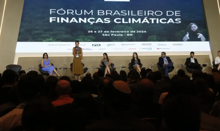 São Paulo (SP) 26/02/2024 - 1º Fórum Brasileiro de Finanças Climáticas., evento antecede o encontro do G20 , no hotel Rosewood.
Foto: Paulo Pinto/Agência Brasil