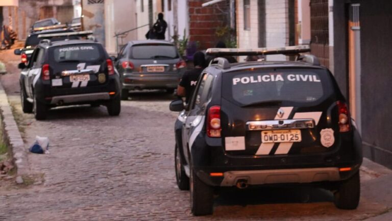 Viaturas da Polícia Civil. Foto: PC RN.