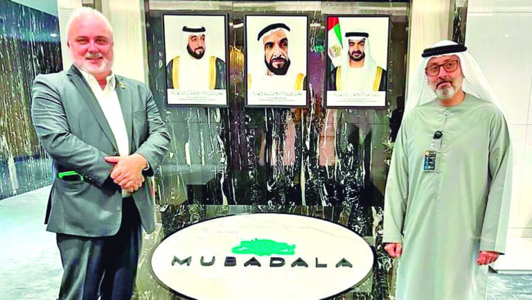 Presidente da Petrobras se reuniu com presidente do conselho do Mubadala Capital, Waleed Al Mokarrab Al Muhairi - Foto: Reprodução