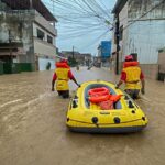 Brasília (DF) 16/02/2024 - Durante períodos de chuva, os moradores da Bacia do Rio Tejipió sofrem com alagamentos e enchentes - 
Foto: Prefeitura Recife