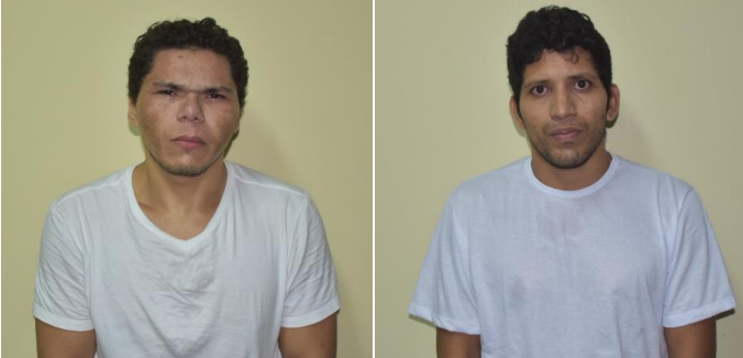 Deibson Cabral Nascimento, conhecido como "Tatu", e Rogério da Silva Mendonça, apelidado de "Cabeça de Martelo" / Foto: divulgação