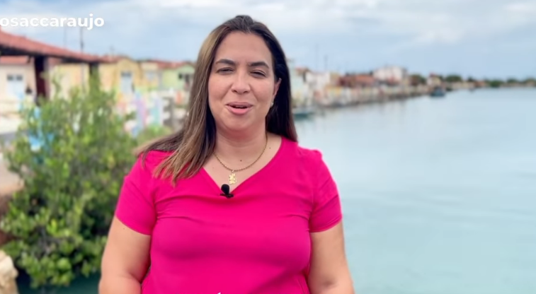 Rosa Araújo é pré-candidata a prefeitura de Porto do Mangue / Foto: reprodução