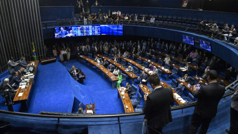 PT, governo e bancada feminina liberaram seus membros durante votação - Foto: JONAS PEREIRA / SENADO