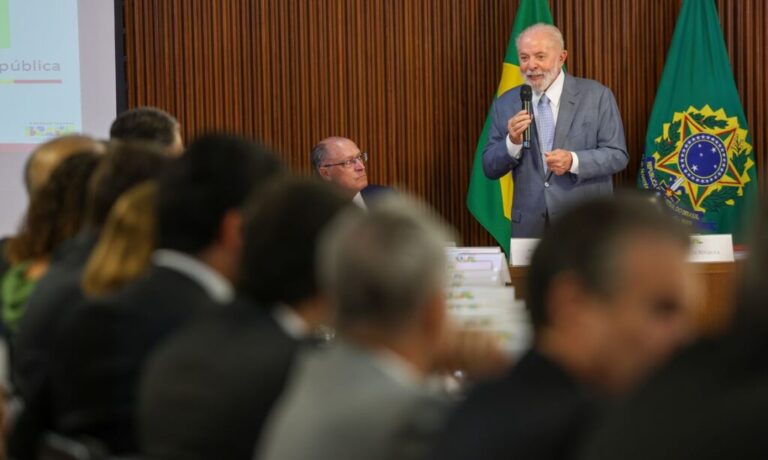 Brasília, DF 18/03/2024 . O presidente Luiz Inácio Lula da Silva preside reunião ministerial  Foto: Fabio Rodrigues-Pozzebom/ Agência Brasil