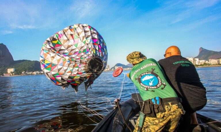 Rio de Janeiro (RJ) 17/03/2024 - Operação prende 15 pessoas por prática ilegal de soltar balões no Rio.
Foto: Fabiano Veneza/Divulgação
