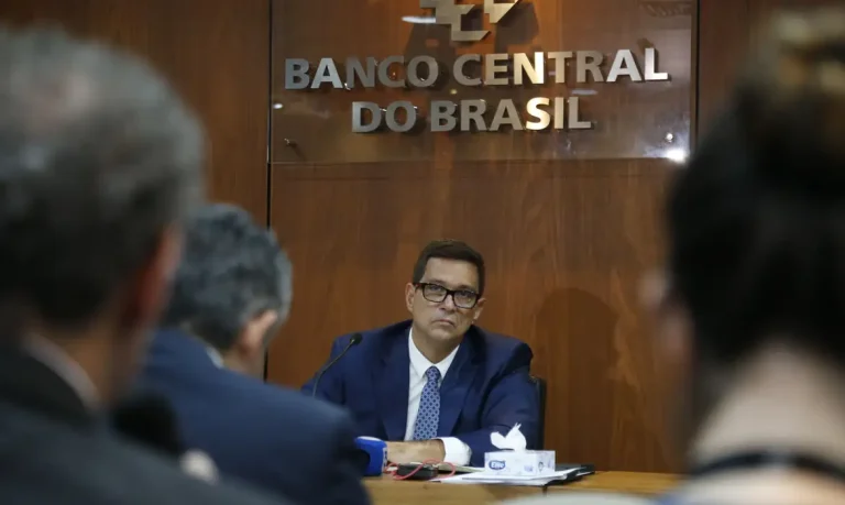 São Paulo (SP) 28/03/2024 - Coletiva do Presidente do Banco Central, Roberto Campos Neto, para apresentação do Relatorio da Inflação.
Foto: Paulo Pinto/Agência Brasil