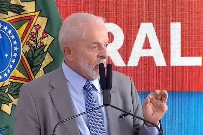 Lula abordou a greve do funcionalismo enquanto fazia a abertura do evento de lançamento de 112 mil unidades do Minha Casa Minha Vida Rural e Entidades - (crédito: Reprodução/TV Brasil)