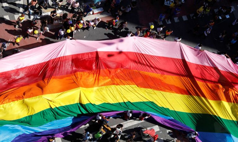 Parada Gay, São Paulo, 2019. REUTERS/Nacho Doce