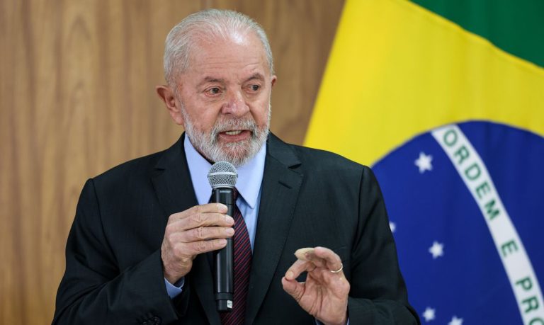 Brasília (DF), 23.04.2024 - Presidente Luiz Inácio Lula da Silva recebe jornalistas em café da manhã no Palácio do Planalto. Foto: Fabio Rodrigues-Pozzebom/Agência Brasil