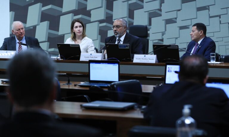 Brasília (DF) 28/052024  Reunião da Comissão Temporária Externa do Senado que acompanha as atividades relativas ao enfrentamento da calamidade que atingiu o Rio Grande do Sul.  Foto Lula Marques/ Agência Brasil