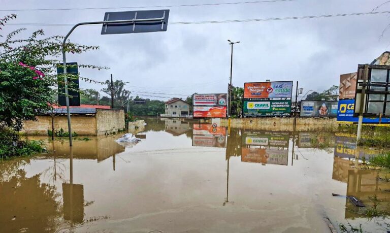 Brasília (DF) 20/05/2024 - Chuvas em SC: 24 municípios registram ocorrências e oito decretam situação de emergência
Foto: Defesa Civil Santa Cataria/Divulgação