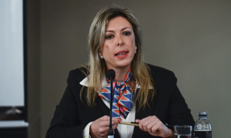 São Paulo - Thaméa Danelon, procuradora da República, participa do 5º Fórum Nacional dos Juízes Federais Criminais, no Hotel Renaissance, região central (Rovena Rosa/Agência Brasil)