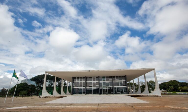 Brasília (DF) 11/04/2023 Fachada do palácio do Supremo Tribunal Federal (STF) Foto: Fabio Rodrigues-Pozzebom/ Agência Brasil