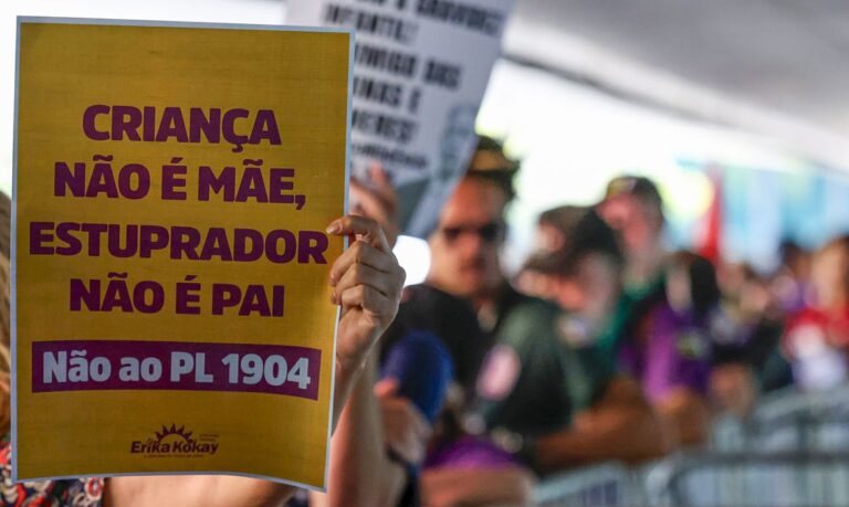 Brasília (DF) 19/06/2024 - Membros do movimento