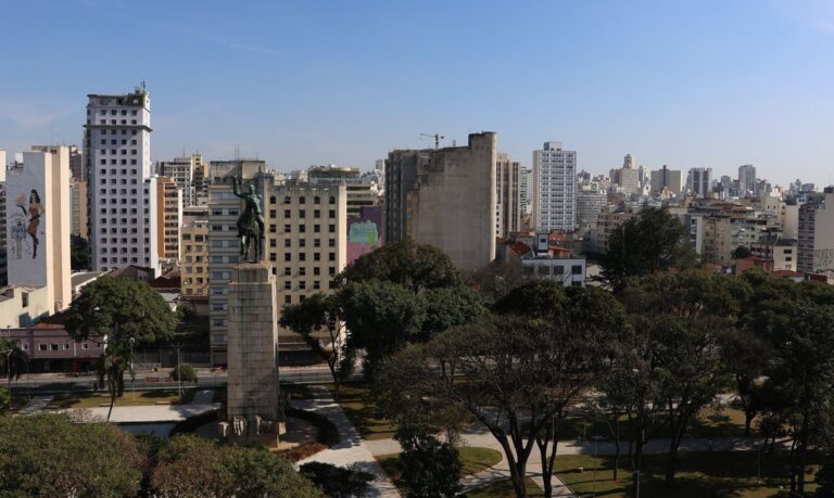 São Paulo (SP), 05/06/2024 - Praça Princesa Isabel na Avenida Rio Branco em Campos Elísios, região central da capital. Foto: Rovena Rosa/Agência Brasil