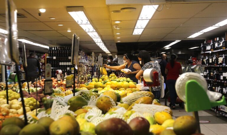 Supermercado na zona sul do Rio de Janeiro