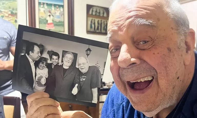 rio de Janeiro-RJ- 14/07/2024 Jornalista, compositor e grande personagem carioca, Sergio Cabral morreu neste domingo (14), aos 87 anos. Pai do ex-governador Sergio Cabral.Foto reprodução/Instagram/sergiocabral_filho