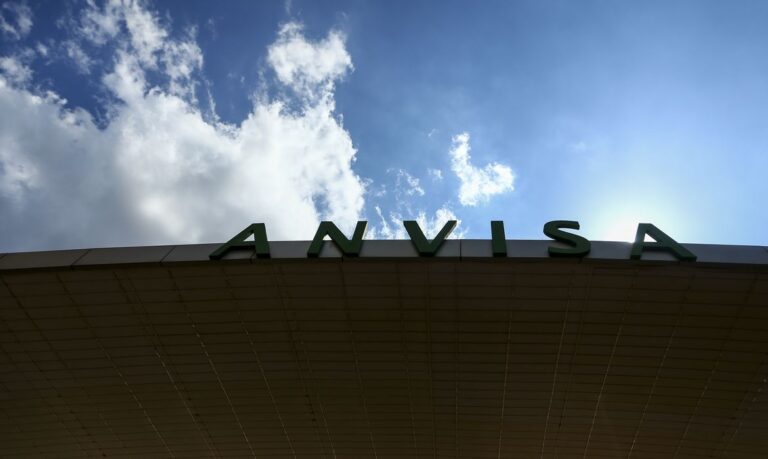 Fachada do edifício sede da Agência Nacional de Vigilância Sanitária (Anvisa).