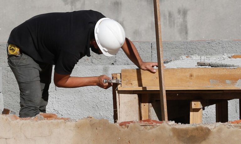 Trabalhadores da construção civil