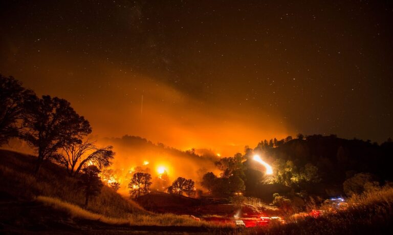 Incêndio na Califórnia