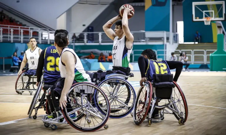 seleção brasileira masculina de basquete em cadeira de rodas - Brasil - Parapan de Santiago 2023