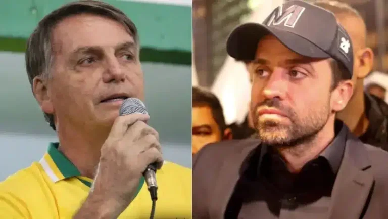 Ex-presidente Jair Bolsonaro (PL) e o candidato à Prefeitura de São Paulo Pablo Marçal (PRTB) / Foto: Reprodução