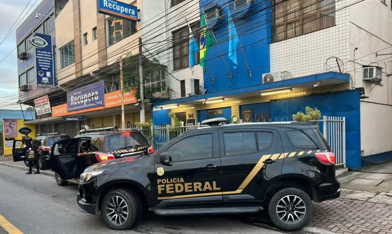 Rio de Janeiro (RJ) 22/10/2024 - Carro foi apreendido na casa de um dos alvos da operação em Barra Mansa
Foto: Coordenação de Comunicação da Policia Federal/RJ