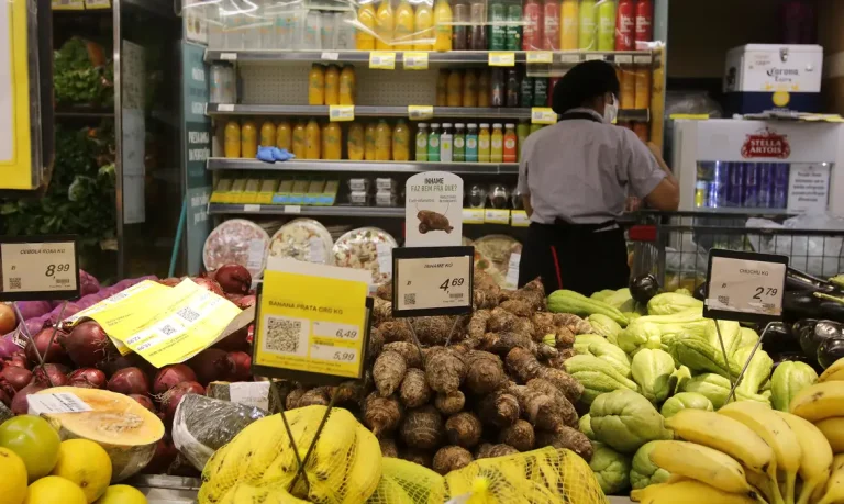 Supermercado na zona sul do Rio de Janeiro