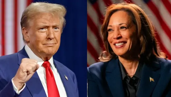 trump e kamala