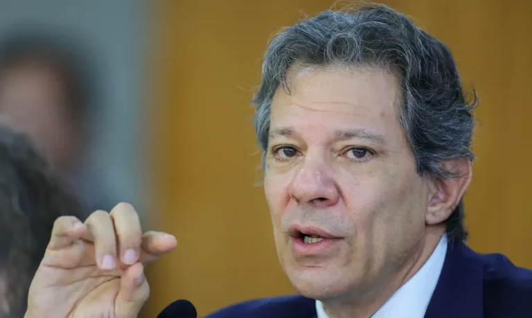 Brasília (DF) 27/11/2024 O ministro da Fazenda, Fernando Haddad, durante coletiva para explicar o pacote de corte gastos do governo Foto: Fabio Rodrigues-Pozzebom/ Agência Brasil