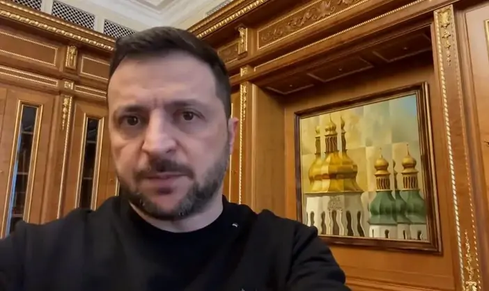 Presidente da Ucrânia, Volodymyr Zelensky / Foto: UKRAINIAN PRESIDENTIAL PRESS SERVICE