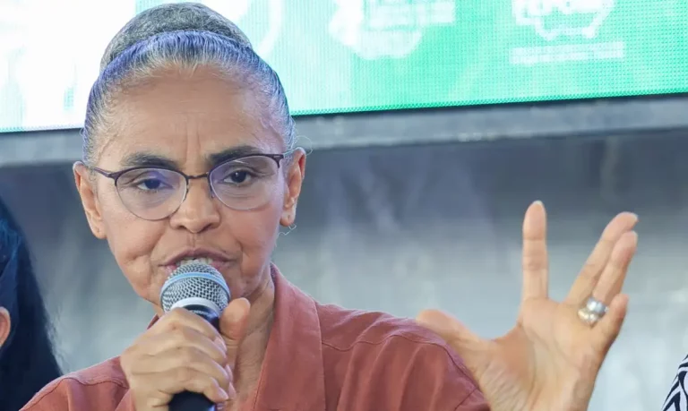 Brasília (DF) 11/04/2025 As ministras do Meio Ambiente, Marina Silva e dos Povos Indígenas, Sônia Guajajara, receberam das crianças indígenas que participam do Acampamento Terra Livre (ATL), uma carta com suas próprias demandas sobre proteção ao meio ambiente, mudanças climáticas, a COP30 e os direitos dos povos indígenas.  Foto: Fabio Rodrigues-Pozzebom/Agência Brasil