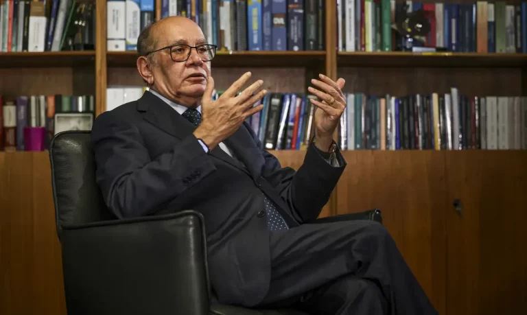 Brasília (DF), 08/01/2025 - Foto feita em 12/12/2024 - O ministro do Supremo Tribunal Federal, Gilmar Mendes, durante entrevista para a Agência Brasil.
Foto: Marcelo Camargo/Agência Brasil